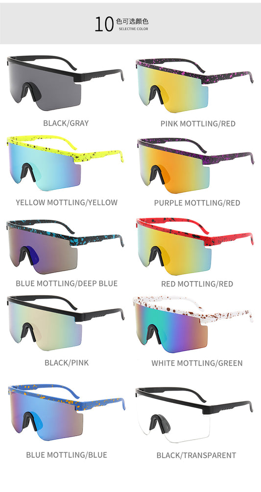 XSY-9322 Cycling Glasses Sports Sunglasses, UV400 Protection Running Fishing Driving Baseball Glasses
