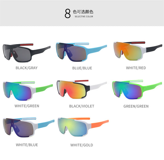XSY-9316 Cycling Glasses Sports Sunglasses, UV400 Protection Running Fishing Driving Baseball Glasses