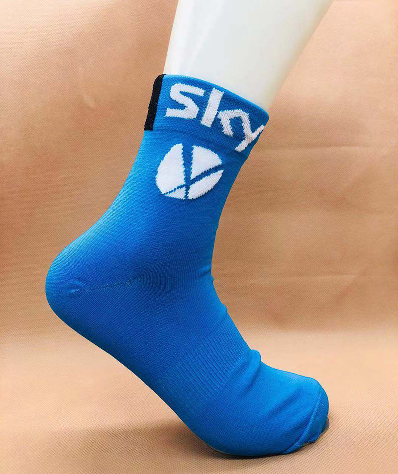 SKY Cycling Socks 118 Blue Color