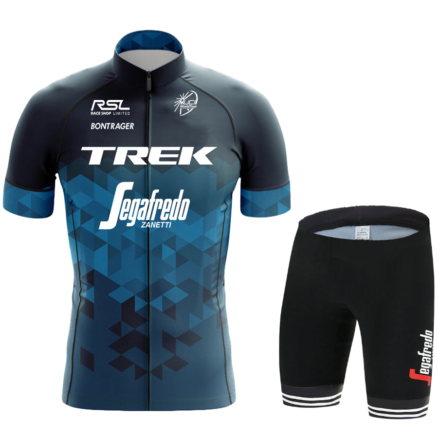 Men's Breathable Short Sleeve Cycling Jersey (Bib) Shorts Trek-1208