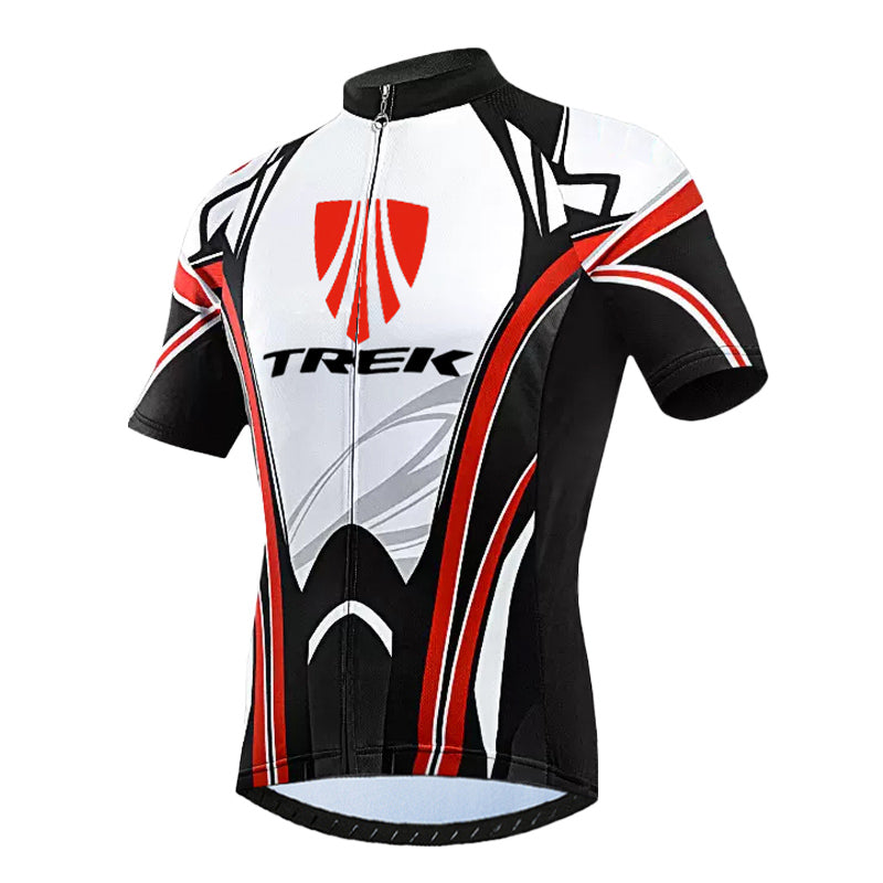 Men's Breathable Short Sleeve Cycling Jersey (Bib) Shorts Trek-1219