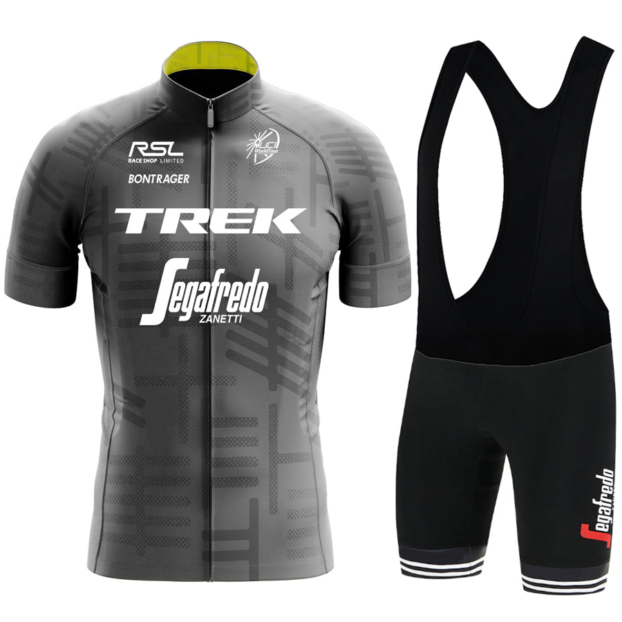 Men's Breathable Short Sleeve Cycling Jersey (Bib) Shorts Trek-1226
