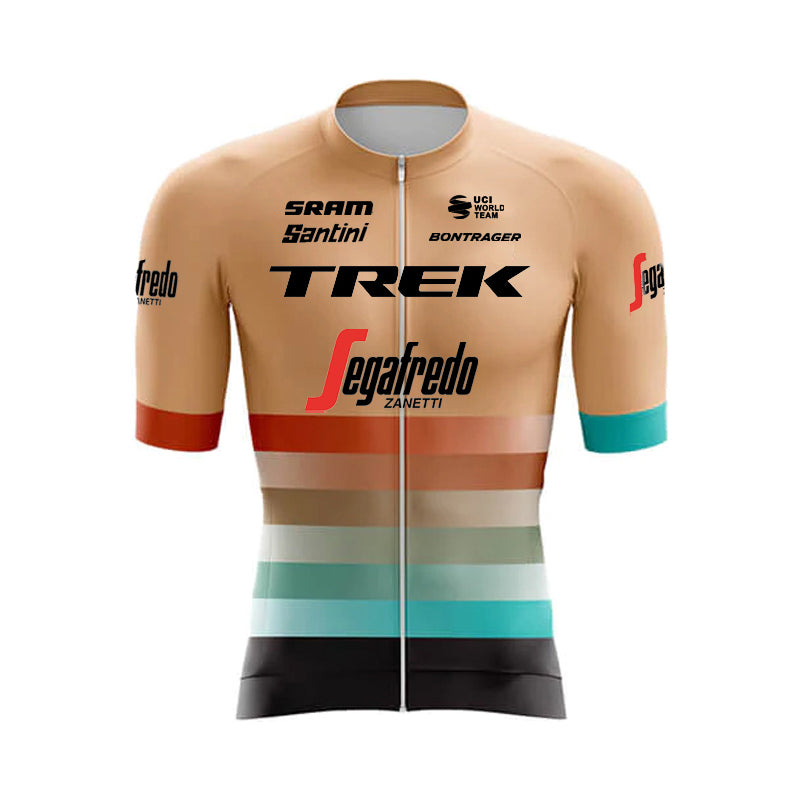 Men's Breathable Short Sleeve Cycling Jersey (Bib) Shorts Trek-1242