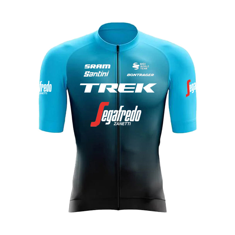 2023 Men's Breathable Short Sleeve Cycling Jersey (Bib) Shorts Trek-1246