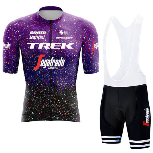 Men's Breathable Short Sleeve Cycling Jersey (Bib) Shorts Trek-1256