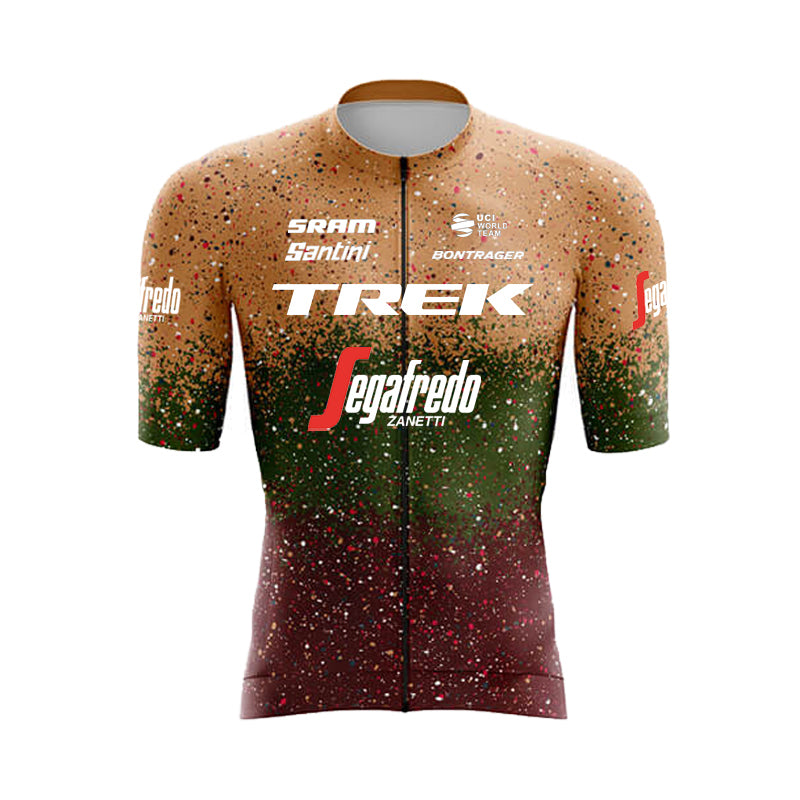 Men's Breathable Short Sleeve Cycling Jersey (Bib) Shorts Trek-1258