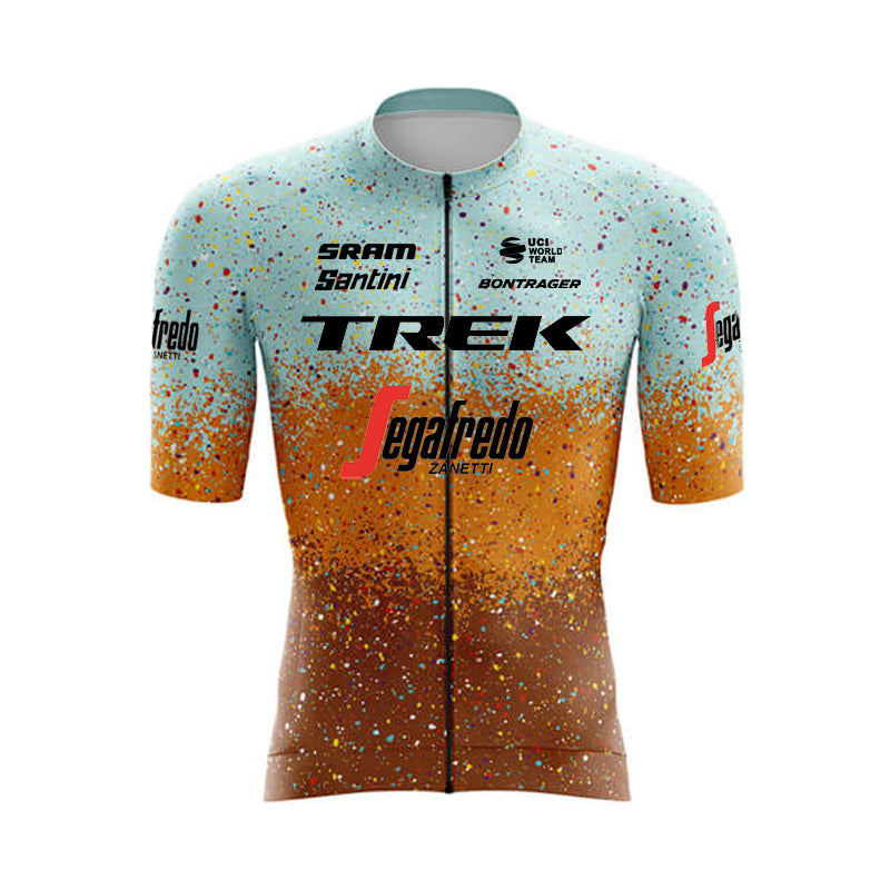 Men's Breathable Short Sleeve Cycling Jersey (Bib) Shorts Trek-1260