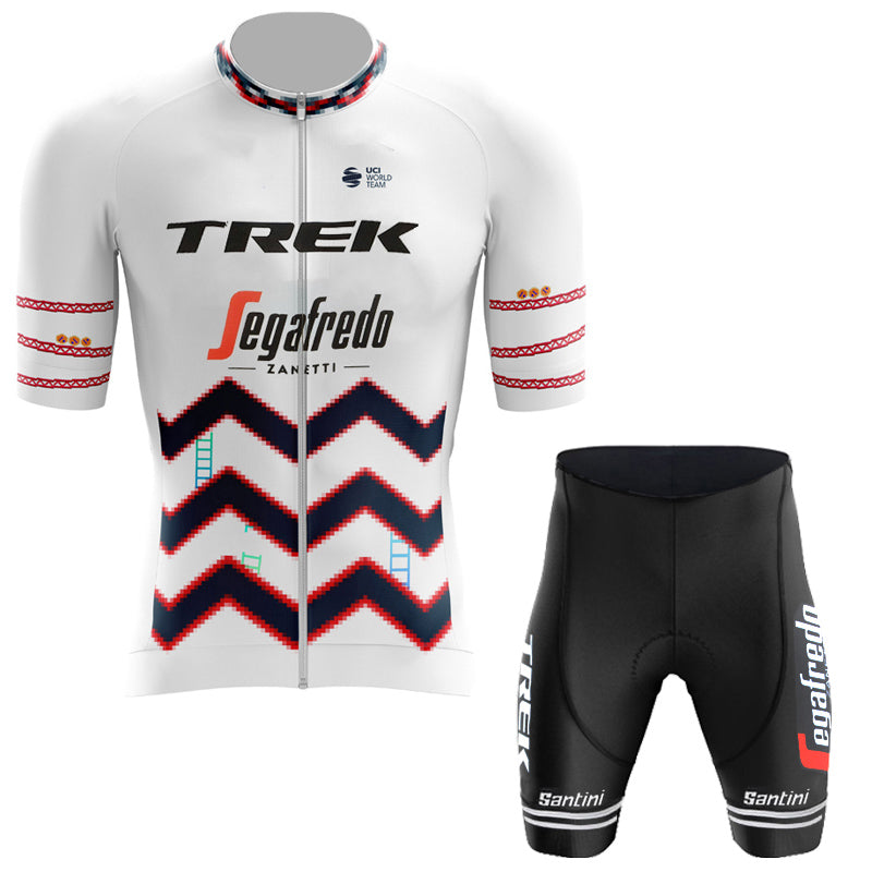 Men's Breathable Short Sleeve Cycling Jersey (Bib) Shorts Trek-1267