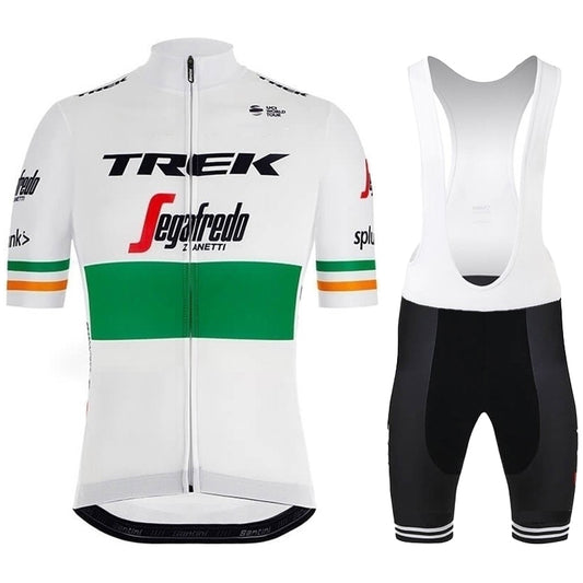 Men's Breathable Short Sleeve Cycling Jersey (Bib) Shorts Trek-1280