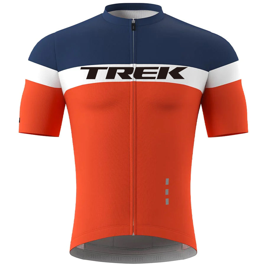 Men's Breathable Short Sleeve Cycling Jersey (Bib) Shorts Trek-1287