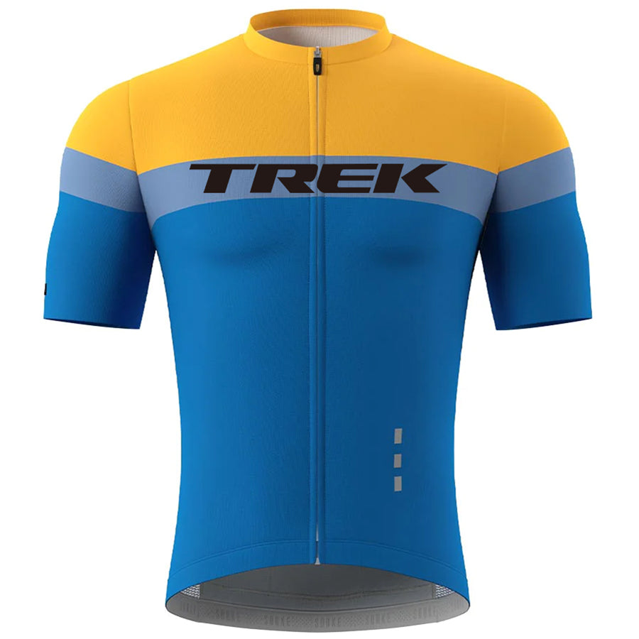 Men's Breathable Short Sleeve Cycling Jersey (Bib) Shorts Trek-1288