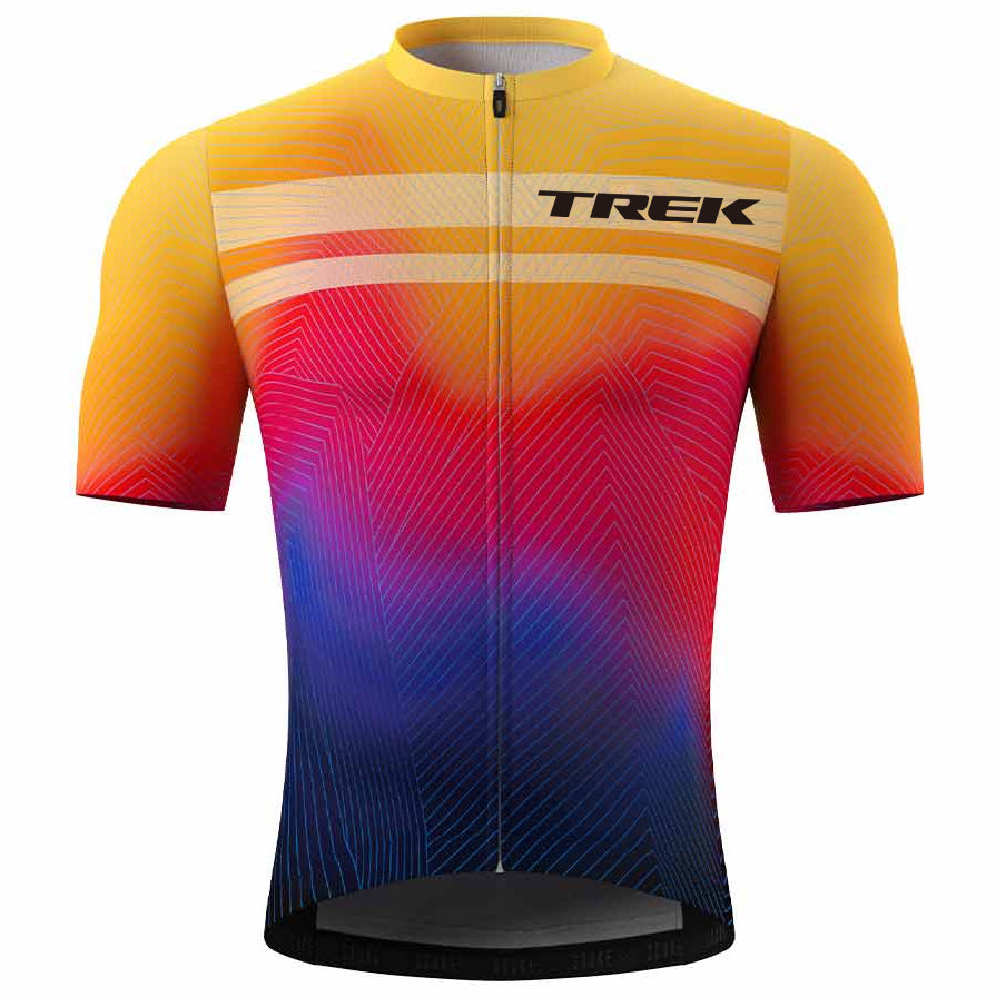 Men's Breathable Short Sleeve Cycling Jersey (Bib) Shorts Trek-1290