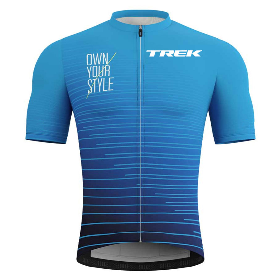 Men's Breathable Short Sleeve Cycling Jersey (Bib) Shorts Trek-1294