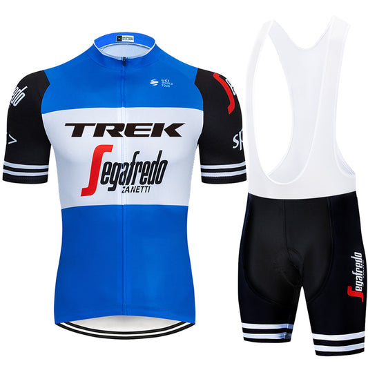 Men's Breathable Short Sleeve Cycling Jersey (Bib) Shorts Trek-1296