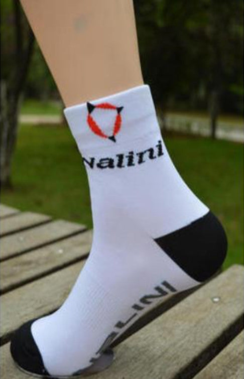 Nalini Cycling Socks 133 White Color