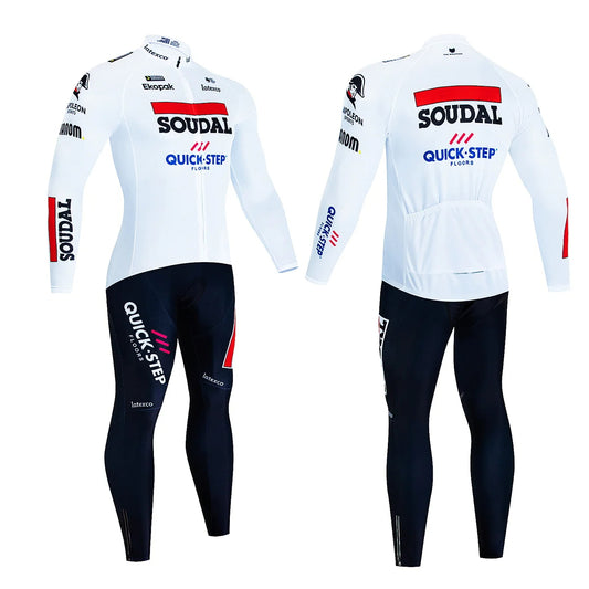 Long Sleeve Jersey and Pants Set: Your Fall and Winter Wardrobe Essential Quick Step 016