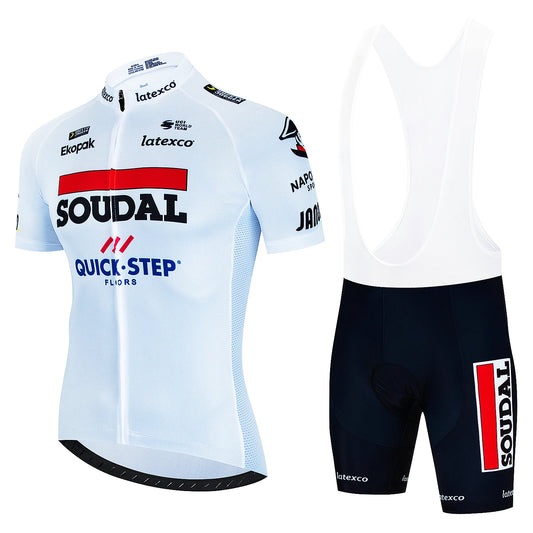 Stay Ahead of the Pack with Performance Cycling Jerseys and Bib Shorts Quick Step 016