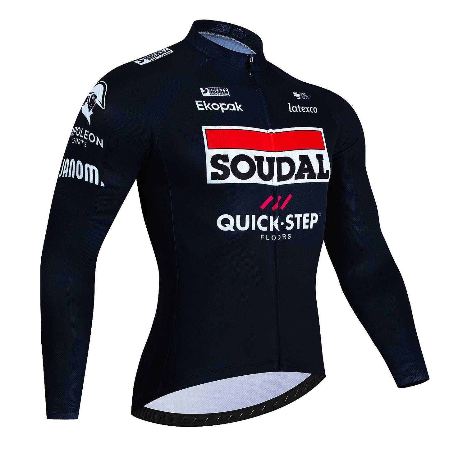 Long Sleeve Jersey and Pants Combo for Cold-Weather Adventures Quick Step 018