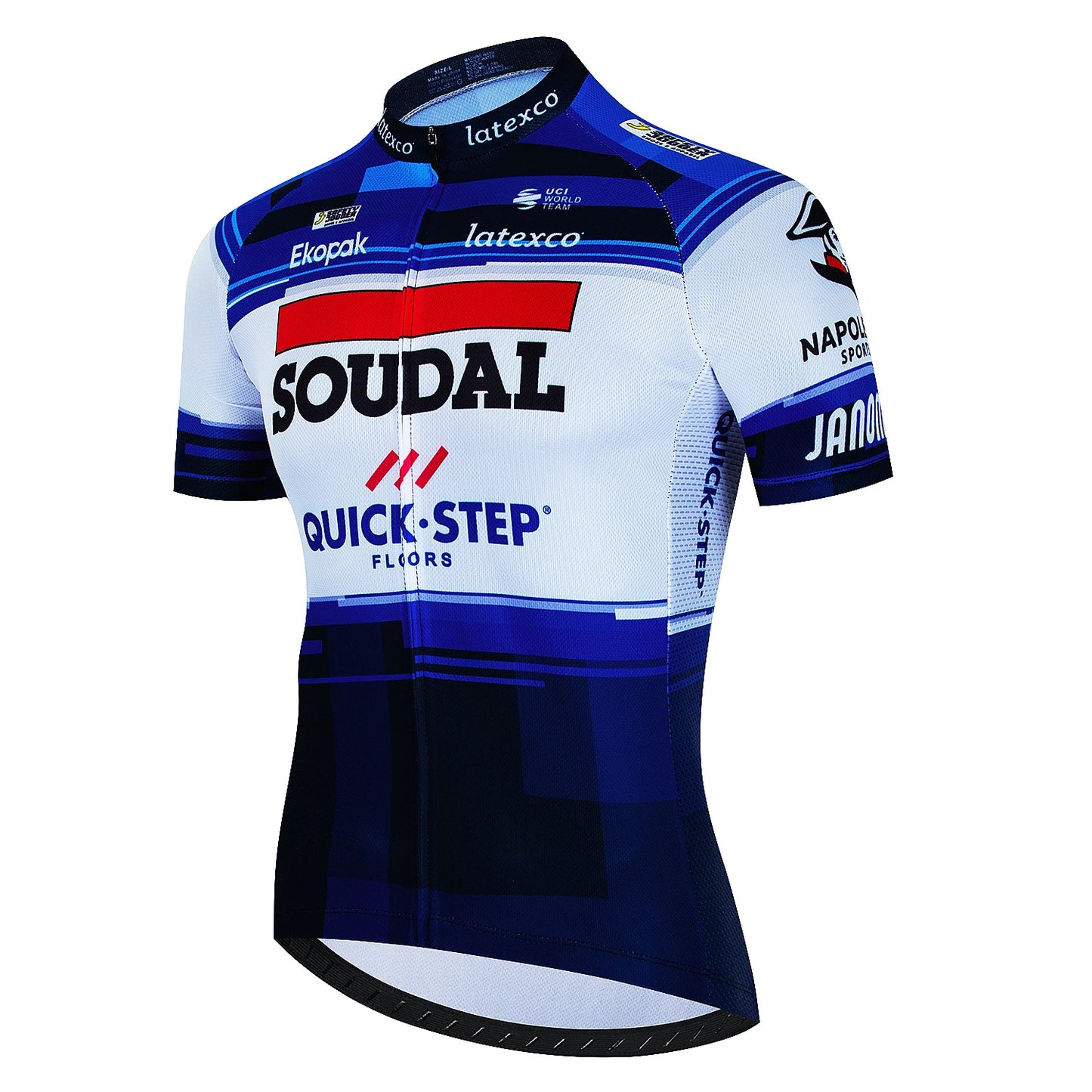 Premium Athletic Short Sleeve Jersey and Shorts Combo Quick Step 019