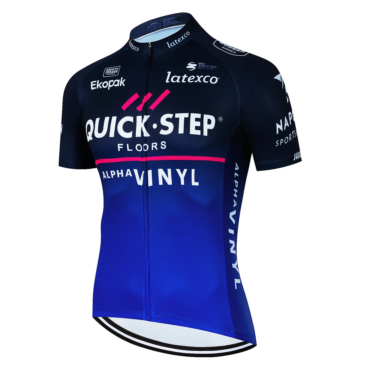 Sleek and Stylish Short Sleeve Jersey Set for Sports Enthusiasts Quick Step 021