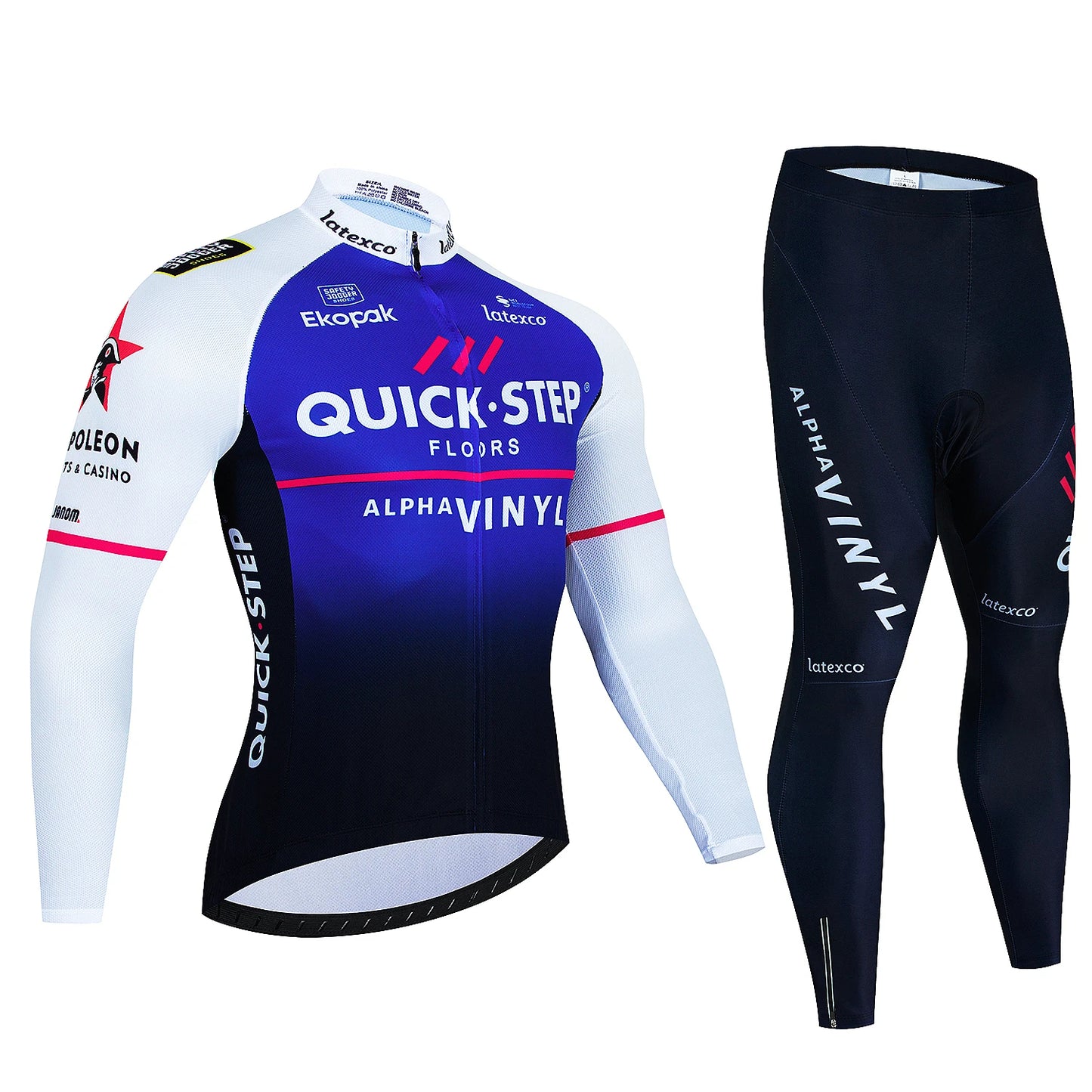 The Ultimate Athleisure Long Sleeve Jersey and Pants Duo Quick Step 024