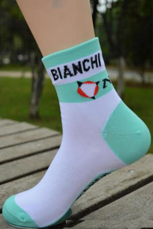 Bianchi  Nalini Cycling Socks 134 White Color