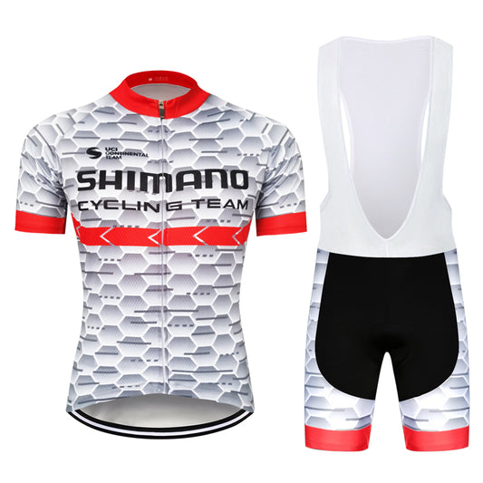 Men's Short Sleeve Cycling Jersey (Bib) Shorts Shimano