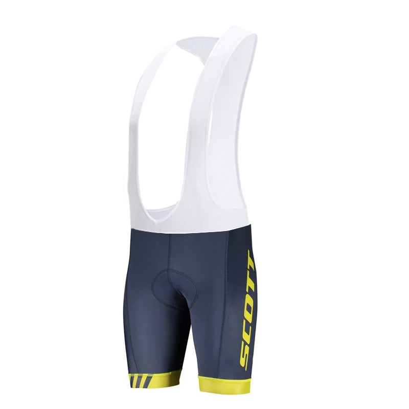 Scott Men Pro Cycling Jersey (Bib) Shorts Breathable Short Sleeve Bibs Kits