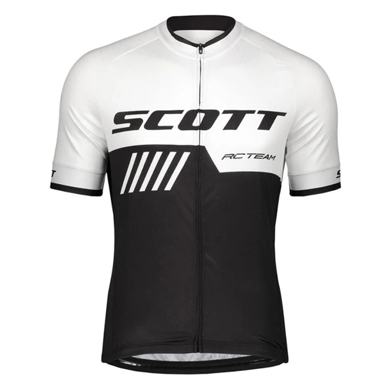 Scott Men Pro Cycling Jersey (Bib) Shorts Breathable Short Sleeve Bibs Kits