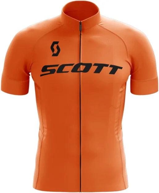 Scott Men Pro Cycling Jersey (Bib) Shorts Breathable Short Sleeve Bibs Kits