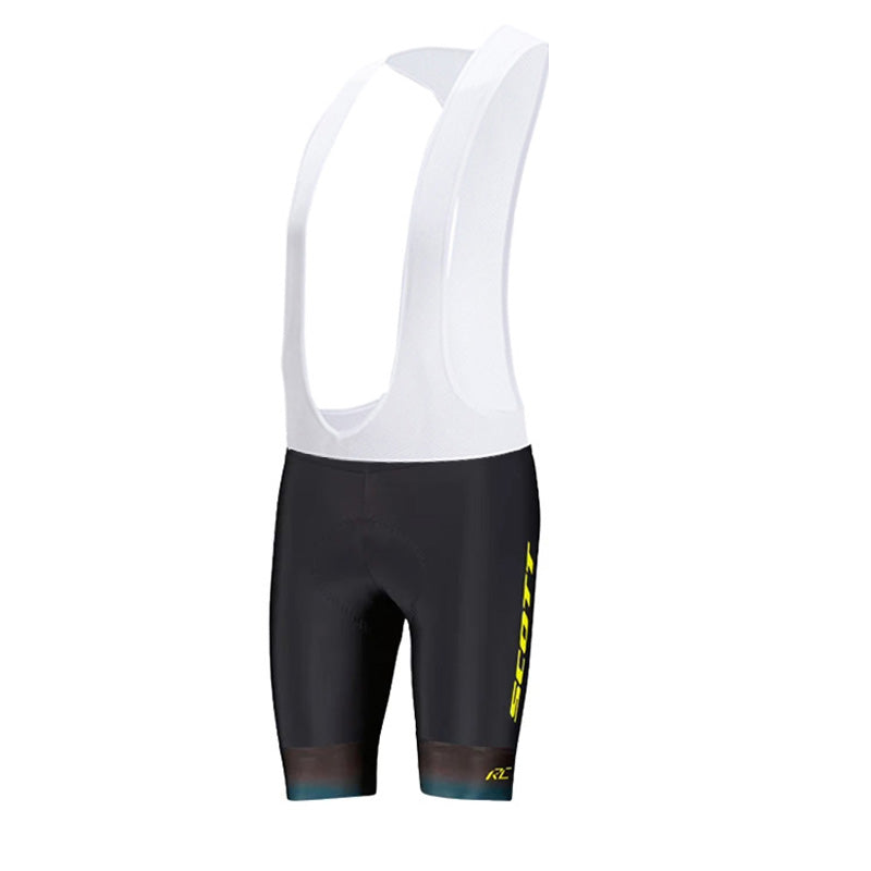 Scott Men Pro Cycling Jersey (Bib) Shorts Breathable Short Sleeve Bibs Kits