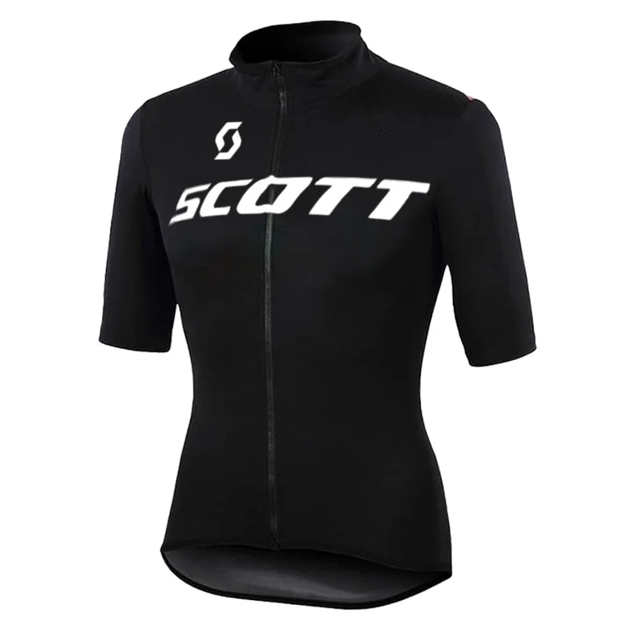 Scott Men Pro Cycling Jersey (Bib) Shorts Breathable Short Sleeve Bibs Kits