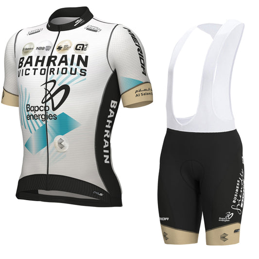 Men 2025 Summer Cycling Jersey Bib Shorts Short Sleeve Shirt Bibs Kits