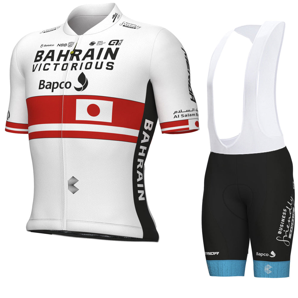 Mens Team Pro Short Sleeve Cycling Jersey Bib Shorts Sets