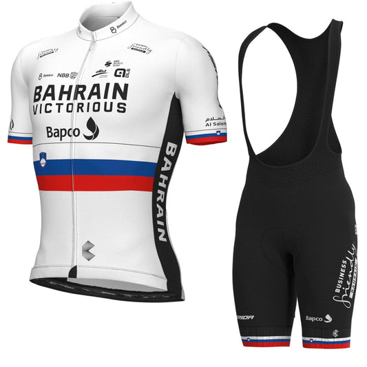 Mens Breathable Short Sleeve Cycling Jersey Riding Shirt Bib Shorts Kits