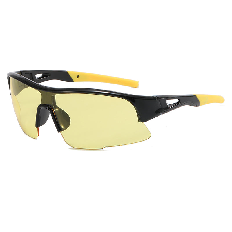 XSY-9185 Cycling Glasses Sports Sunglasses, UV400 Protection Running Fishing Driving Baseball Glasses