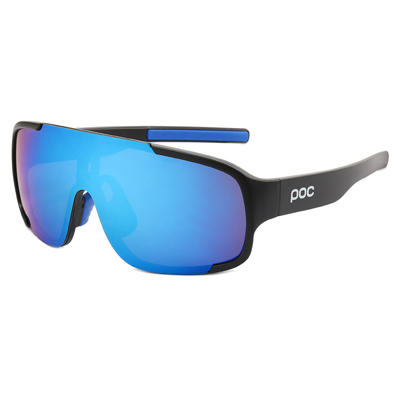 XSY-9316POC Cycling Glasses Sports Sunglasses, UV400 Protection Running Fishing Driving Baseball Glasses