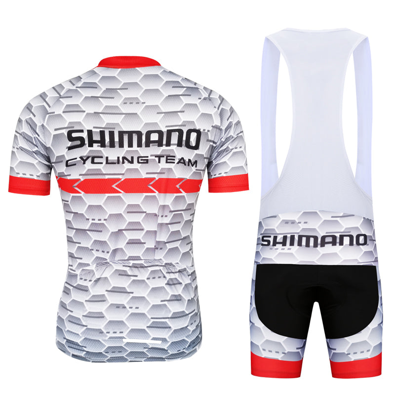 Men's Short Sleeve Cycling Jersey (Bib) Shorts Shimano