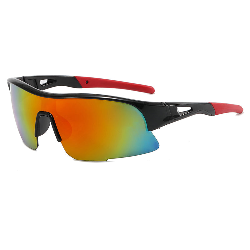 XSY-9185 Cycling Glasses Sports Sunglasses, UV400 Protection Running Fishing Driving Baseball Glasses