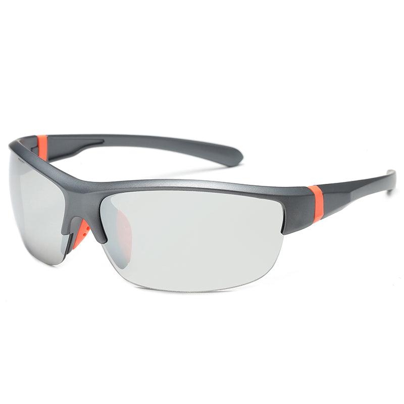 XSY-8222 Cycling Glasses Sports Sunglasses, UV400 Protection Running Fishing Driving Baseball Glasses