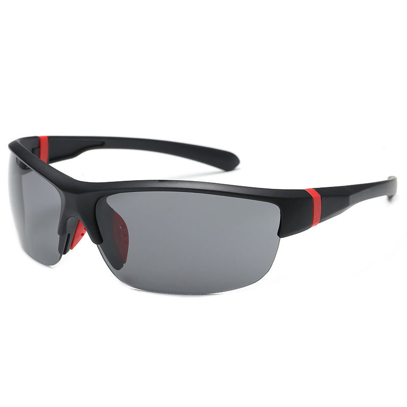 XSY-8222 Cycling Glasses Sports Sunglasses, UV400 Protection Running Fishing Driving Baseball Glasses