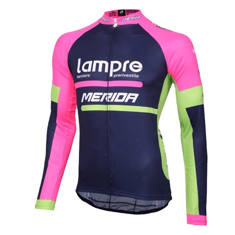 Merioa Mens Women Long Sleeve Cycling Jersey (Bib) Pants 861