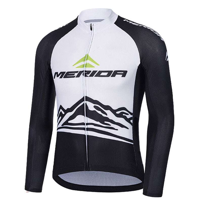 Merida Mens Women Long Sleeve Cycling Jersey (Bib) Pants 868