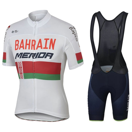 Men's Breathable Short Sleeve Cycling Jersey (Bib) Shorts Merida-874