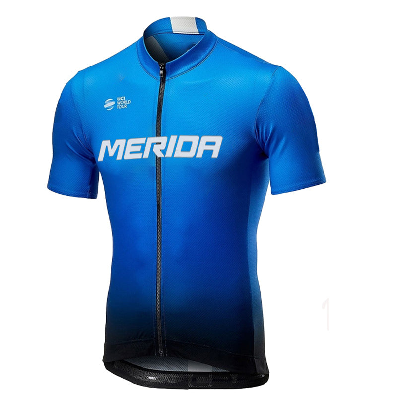Men's Breathable Short Sleeve Cycling Jersey (Bib) Shorts Merida-877
