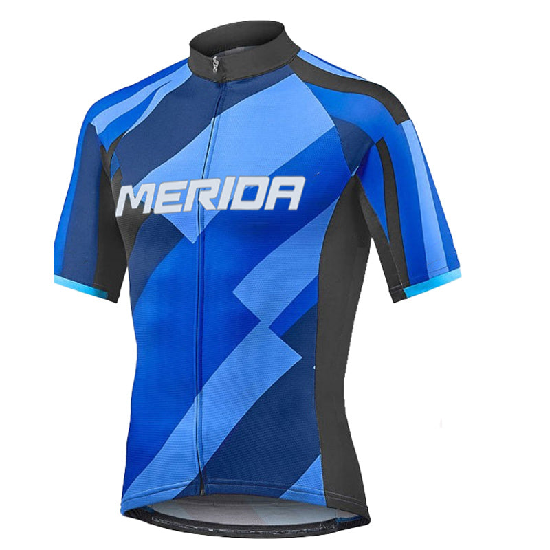 Men's Breathable Short Sleeve Cycling Jersey (Bib) Shorts Merida-881