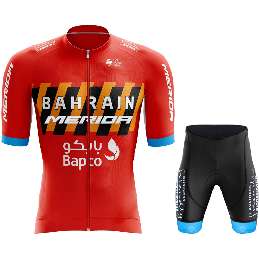 Men's Breathable Short Sleeve Cycling Jersey (Bib) Shorts Merida-885