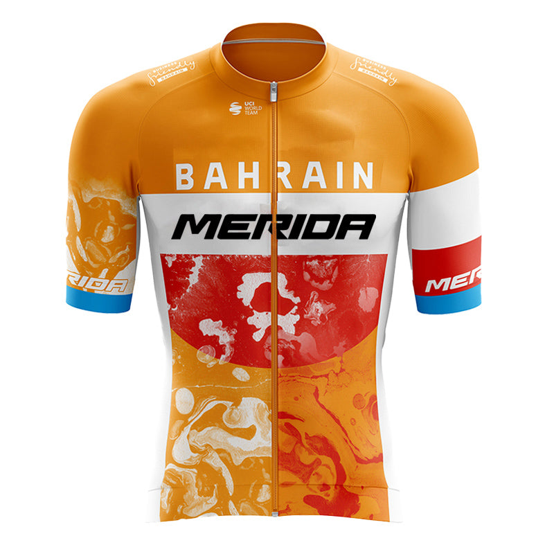 Men's Breathable Short Sleeve Cycling Jersey (Bib) Shorts Merida-888