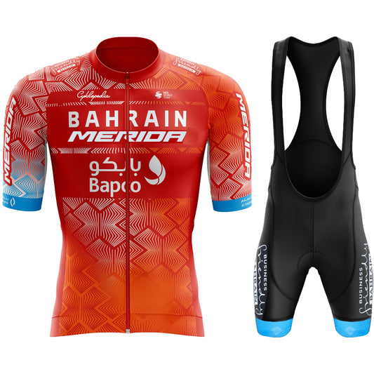 Men's Breathable Short Sleeve Cycling Jersey (Bib) Shorts Merida-891