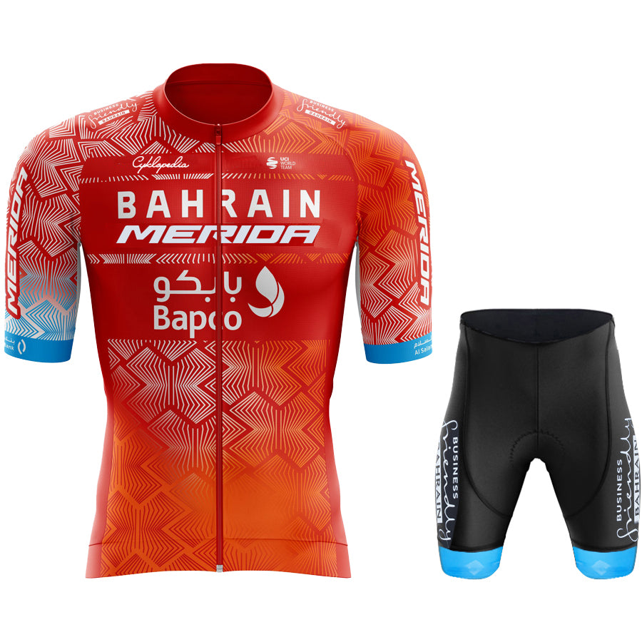 Men's Breathable Short Sleeve Cycling Jersey (Bib) Shorts Merida-891
